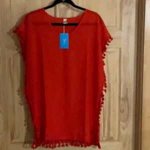 NWT Swim suit cover or summer tunic